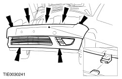 Ford fiesta front bumper removal #9