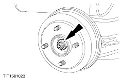 Ford fiesta rear hub nut torque settings #3