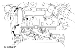 Ford transit oil cooler assembly #2
