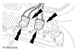 ford transit connect heater control panel removal