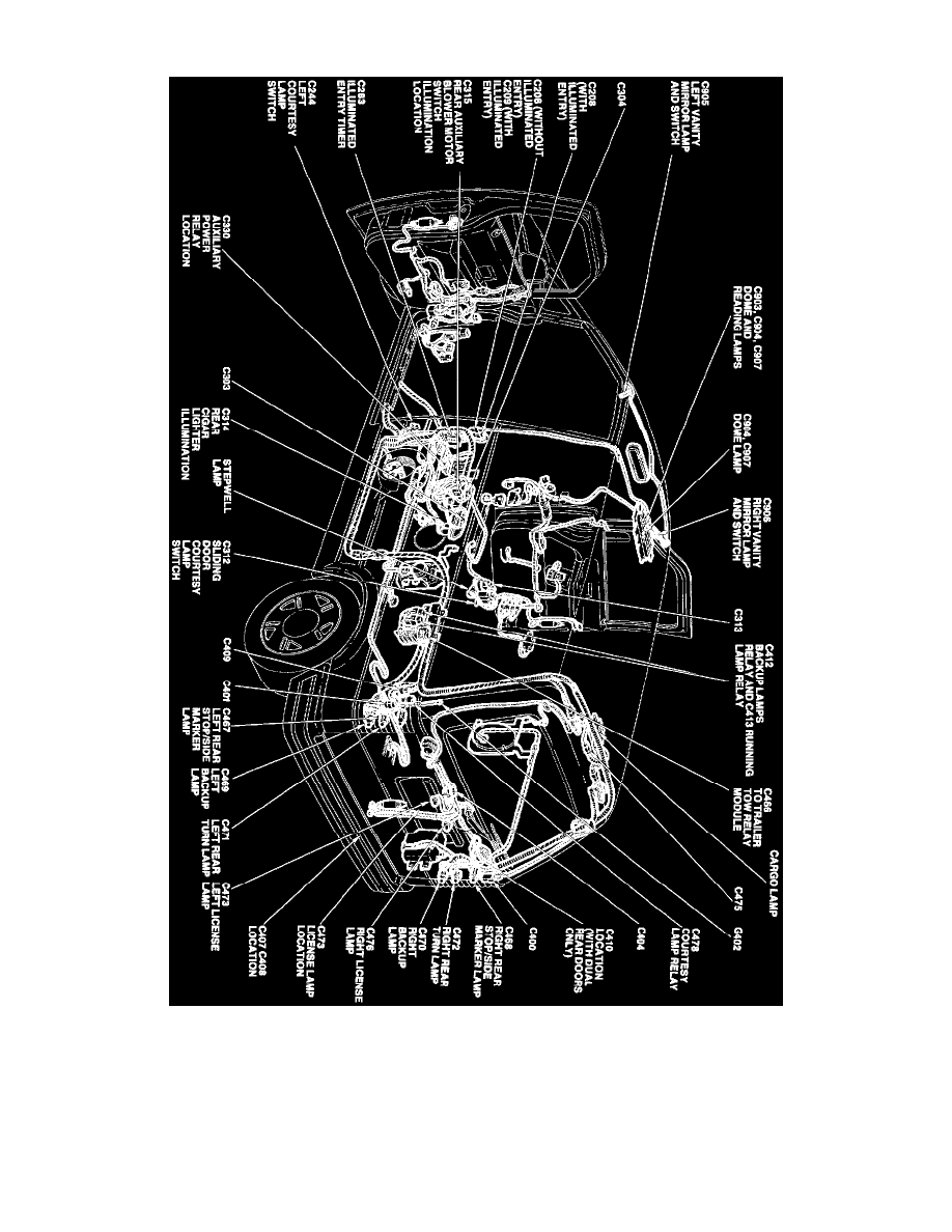 Ford Service and Repair Manuals > Aerostar 2WD V6182 3.0L