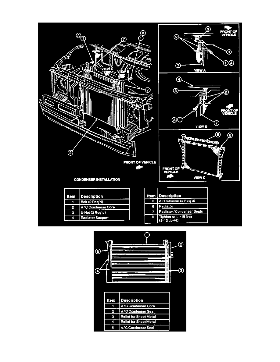 Ford Workshop Manuals > Aerostar 2WD V6-3.0L VIN U (1997) > Heating and