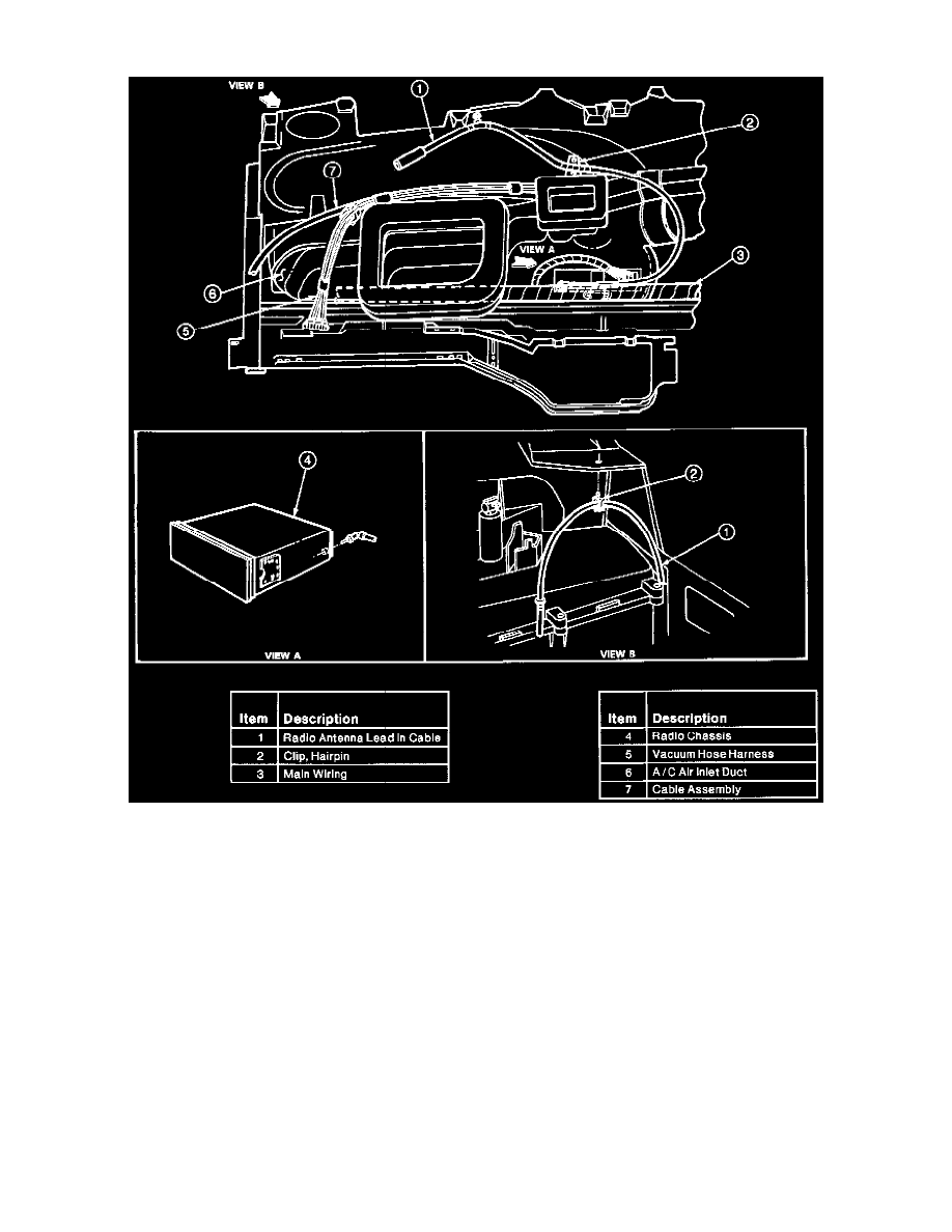 Ford Workshop Manuals > Aerostar 2WD V6-3.0L VIN U (1997) > Accessories
