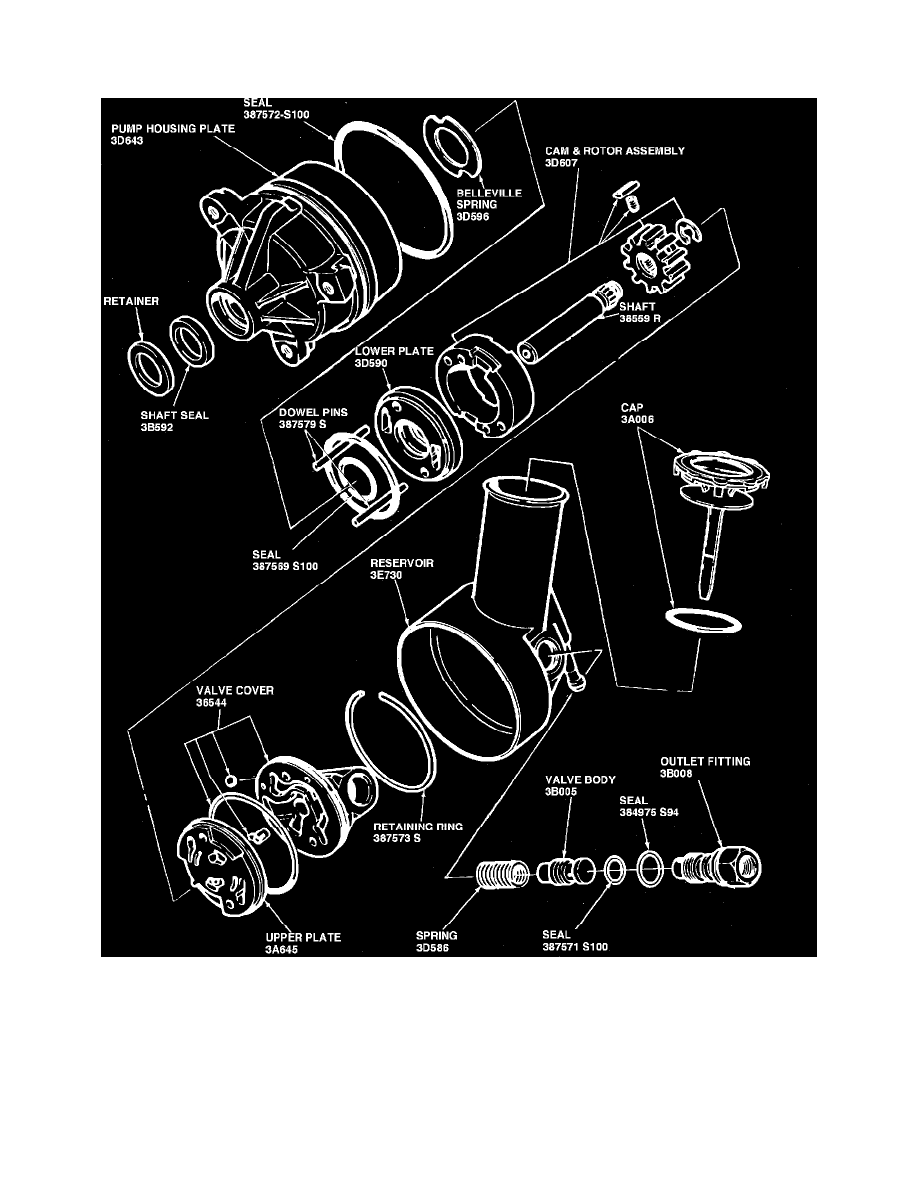 Ford Service and Repair Manuals > Bronco II 2WD V6177 2.9L