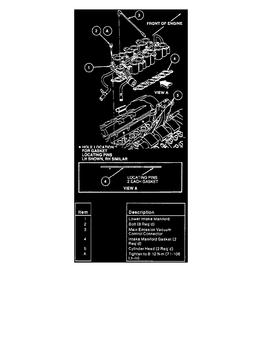 Ford Service and Repair Manuals > Contour V6153 2.5L DOHC