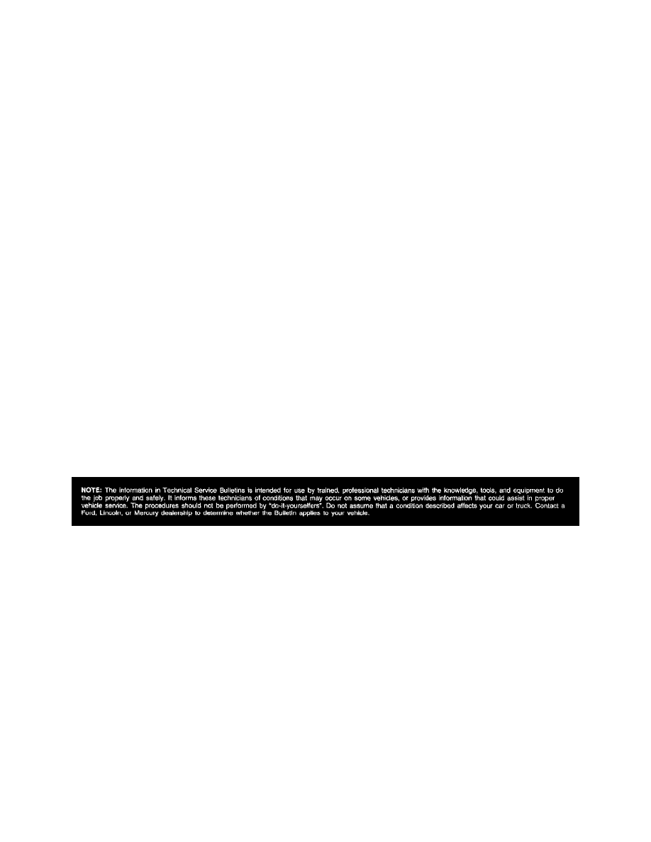 Ford flex service bulletins #10