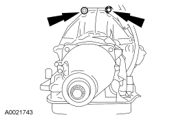 Step 58: Remove the 2 bolts.