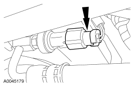 Step 28: Disconnect the power steering pressure (PSP) switch electrical connector.