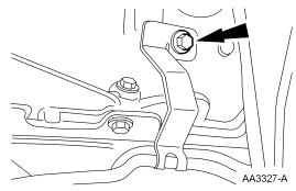 Step 31: Remove the bolt.