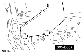 Step 55: Install the special tool to the RH cylinder head.