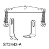 Lifting Bracket Set, Engine 303-DS086 (D93P-6001-A)