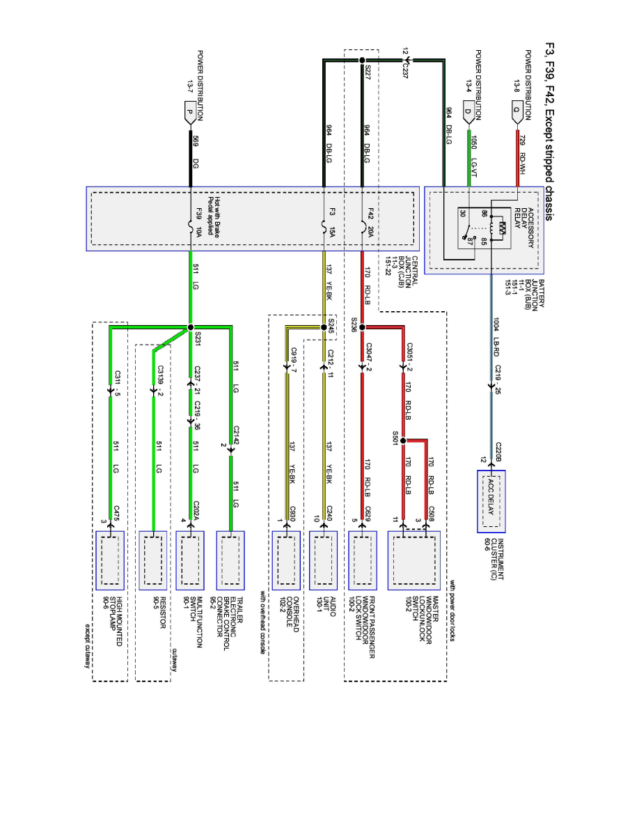 Ford Service and Repair Manuals > E 250 V84.6L (2007