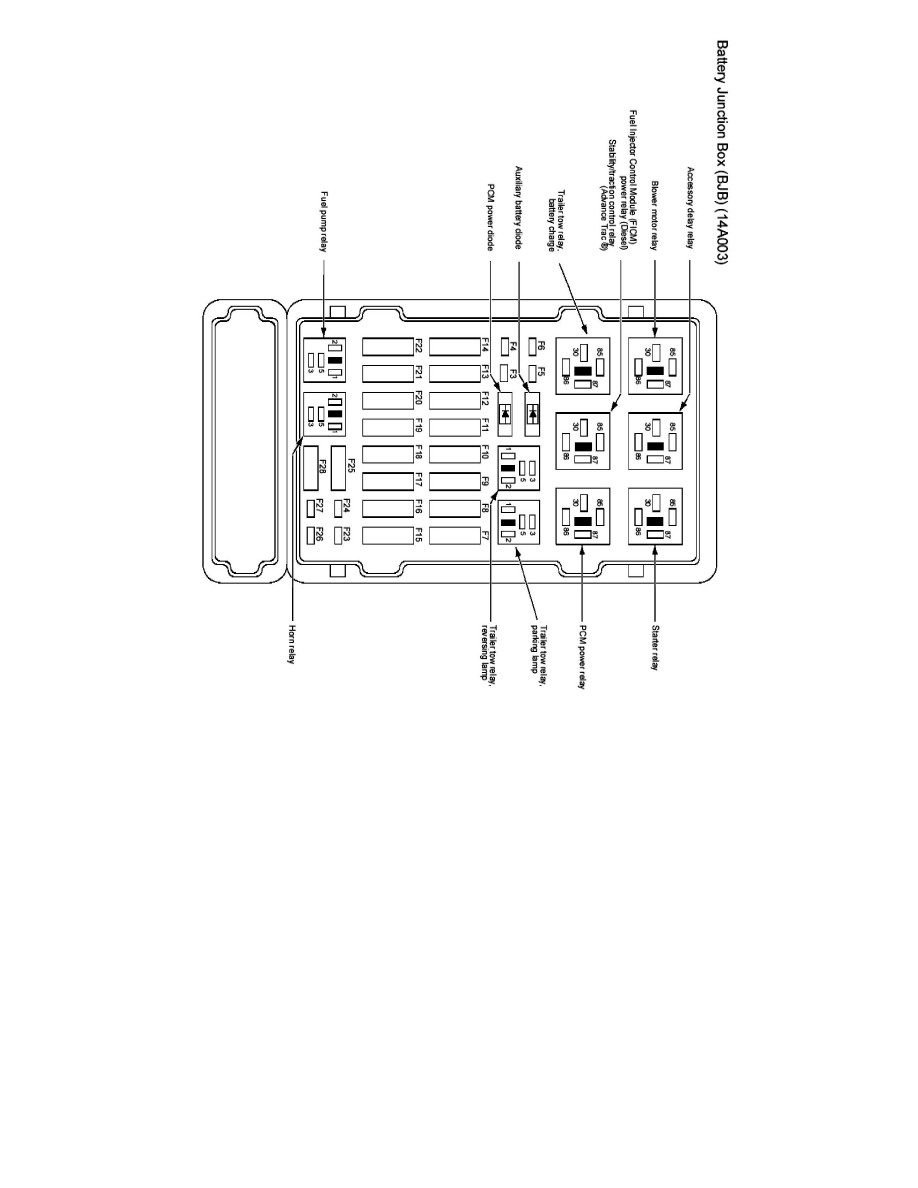 Ford Service and Repair Manuals > E 250 V84.6L (2007