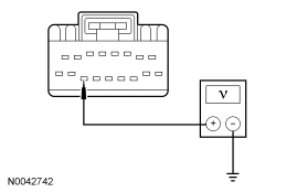 Yes GO to V13 . No REPAIR the circuit. TEST the system for normal operation. DIS