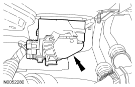 Step 18: Disconnect the transaxle control electrical connector.