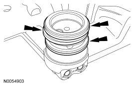 Step 107: Remove and discard the VCT housing seals.