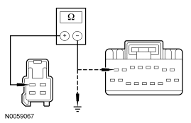 Yes GO to V3 . No REPAIR the circuit. TEST the system for normal operation. DISC