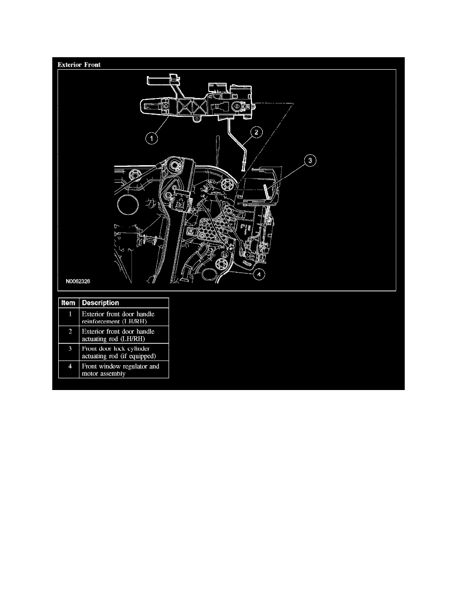Ford Manuals > Edge FWD V63.5L (2007) > Body and Frame
