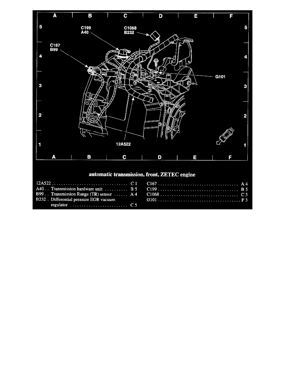 Ford Service and Repair Manuals > Escape 4WD L4122 2.0L DOHC