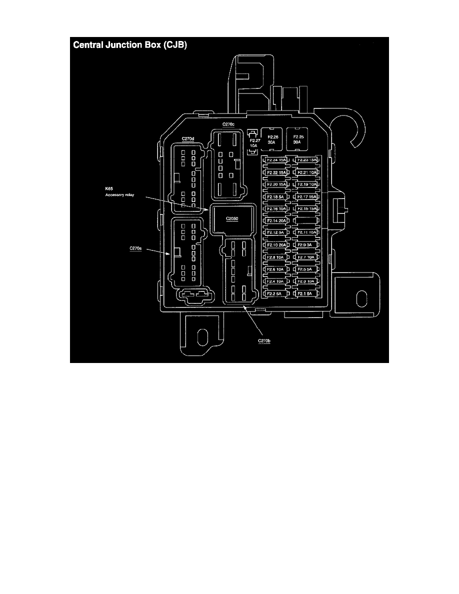Ford Service and Repair Manuals > Escape 4WD L4122 2.0L DOHC