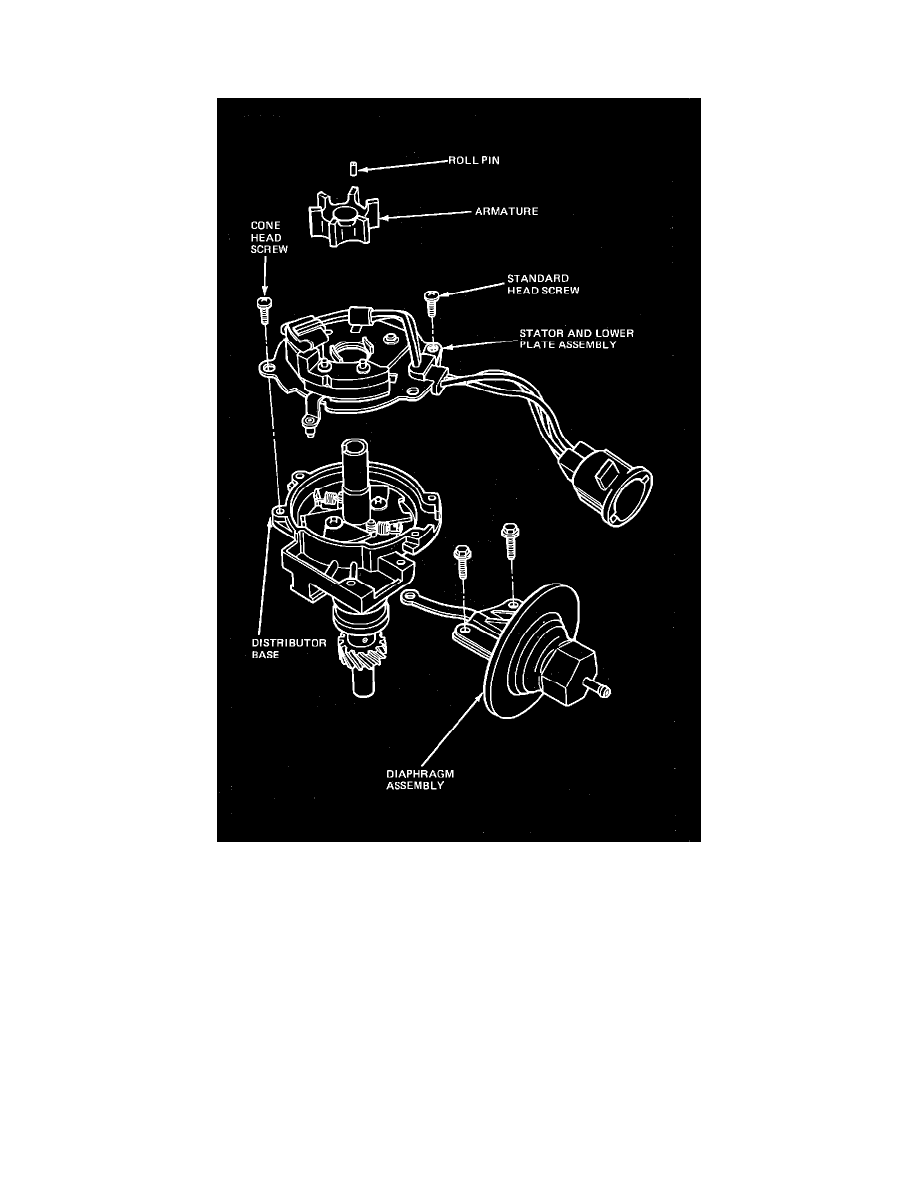 Ford Service and Repair Manuals > Escort L4098 1.6L VIN 2 2