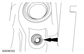 Step 6: Remove the cylinder block drain plugs and drain the coolant into a suitable container.