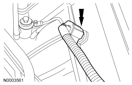 Step 13: Disconnect the cylinder head temperature (CHT) sensor electrical connector.