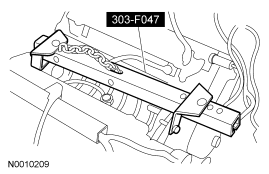 Step 4: Remove the special tool.