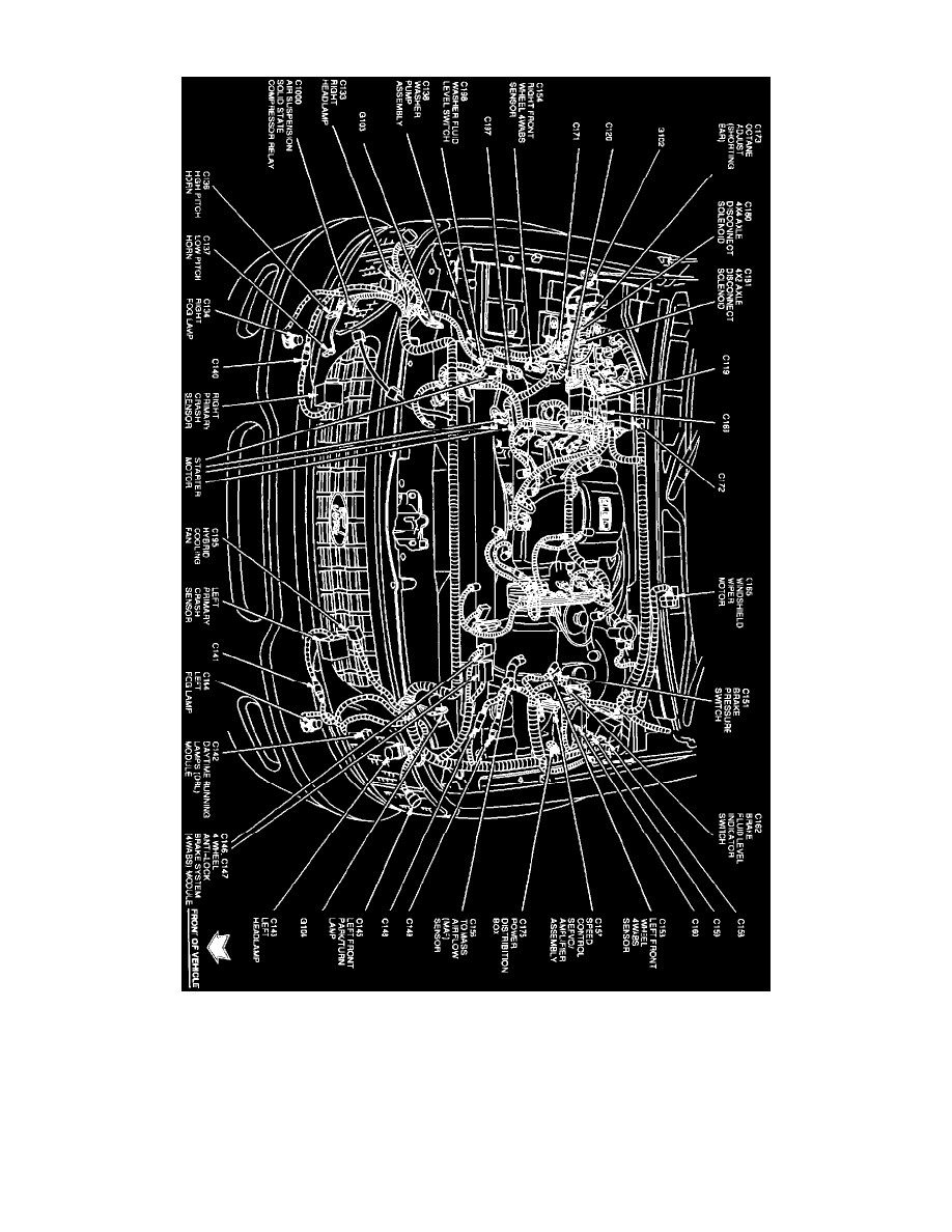 Ford Manuals > Expedition 4WD V84.6L SOHC VIN 6 (1997) > Relays and Modules > Relays