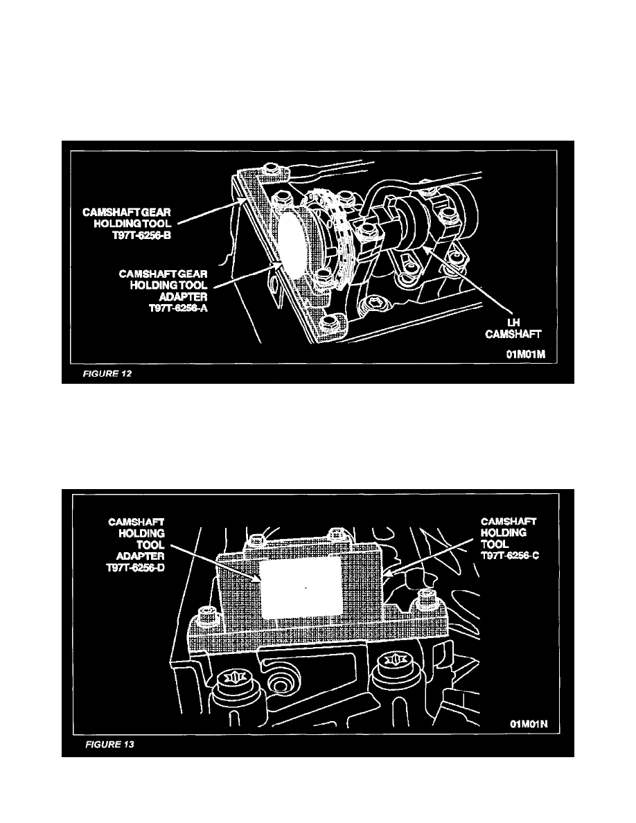 Ford Workshop Manuals Explorer 2wd V6 245 4 0l Sohc Vin E Efi 1997 Engine Cooling And Exhaust Engine Timing Components Timing Chain Guide Component Information Technical