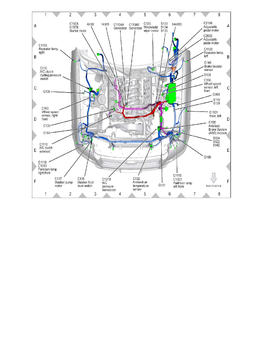 Ford Service and Repair Manuals > Explorer 2WD V84.6L (2008