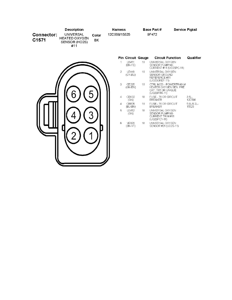 Ford Service and Repair Manuals > F 150 2WD V85.0L (2011