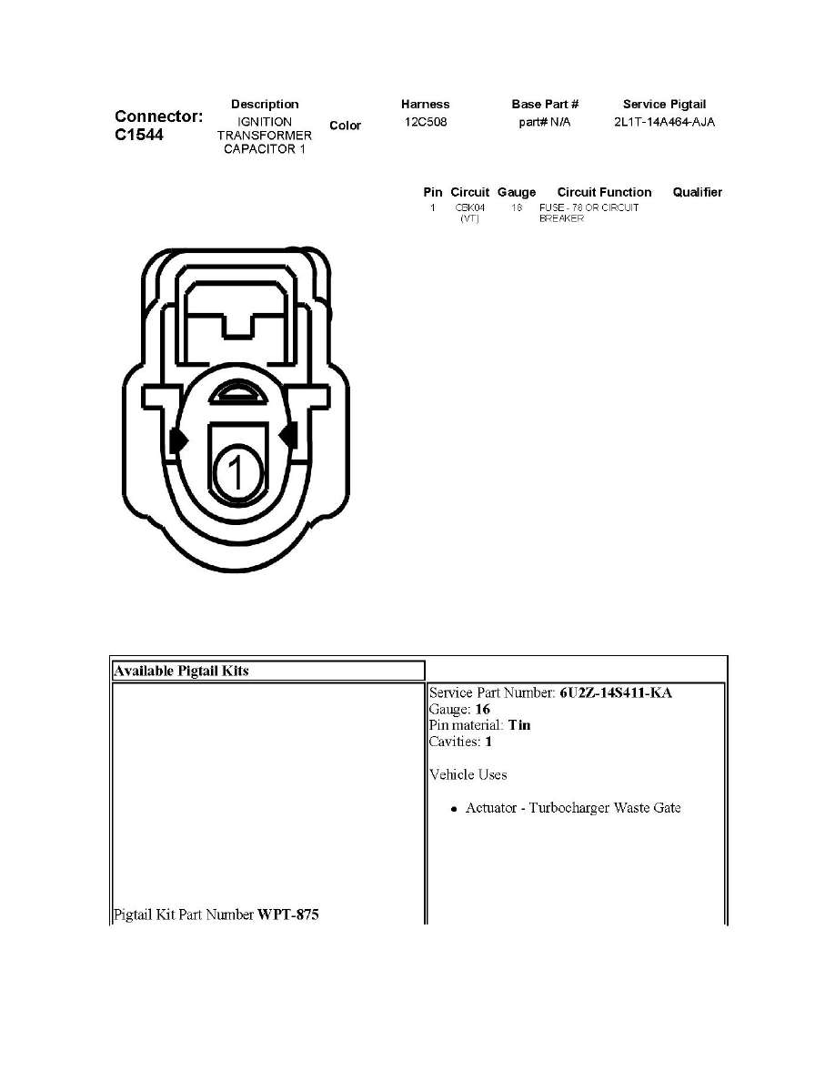 Ford Service and Repair Manuals > F 150 2WD V85.0L (2011