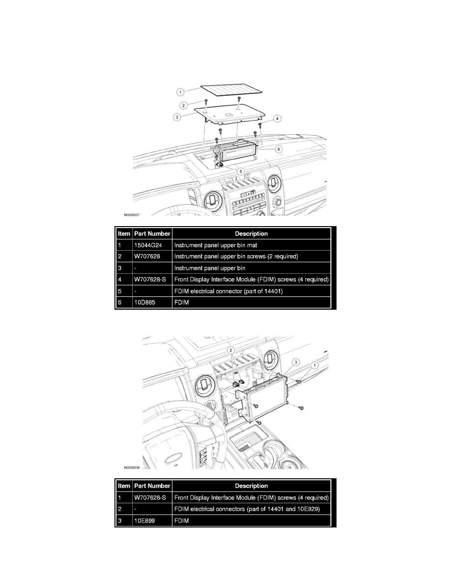 Ford front control interface module #3