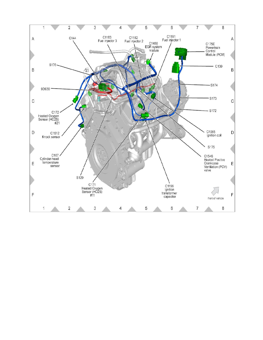 Ford Manuals > F 150 4WD V85.4L Flex Fuel (2008) > Powertrain