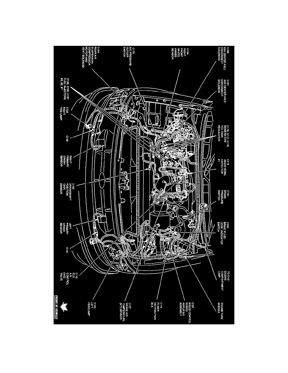 Ford Manuals > F 150 4WD Pickup V64.2L VIN 2 (1998) > Power