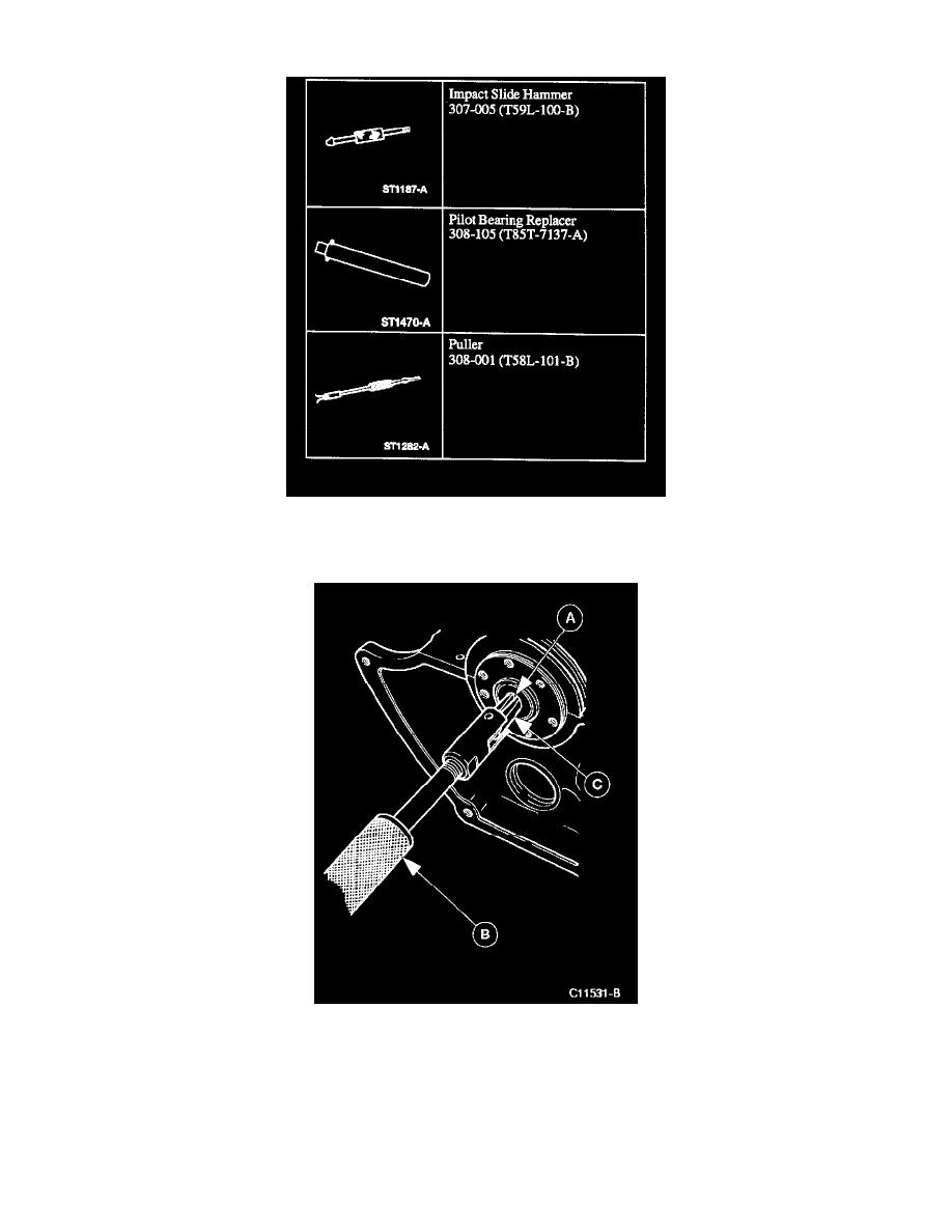 Ford Workshop Manuals F 250 2WD Pickup V8 4 6L SOHC VIN 6 1999