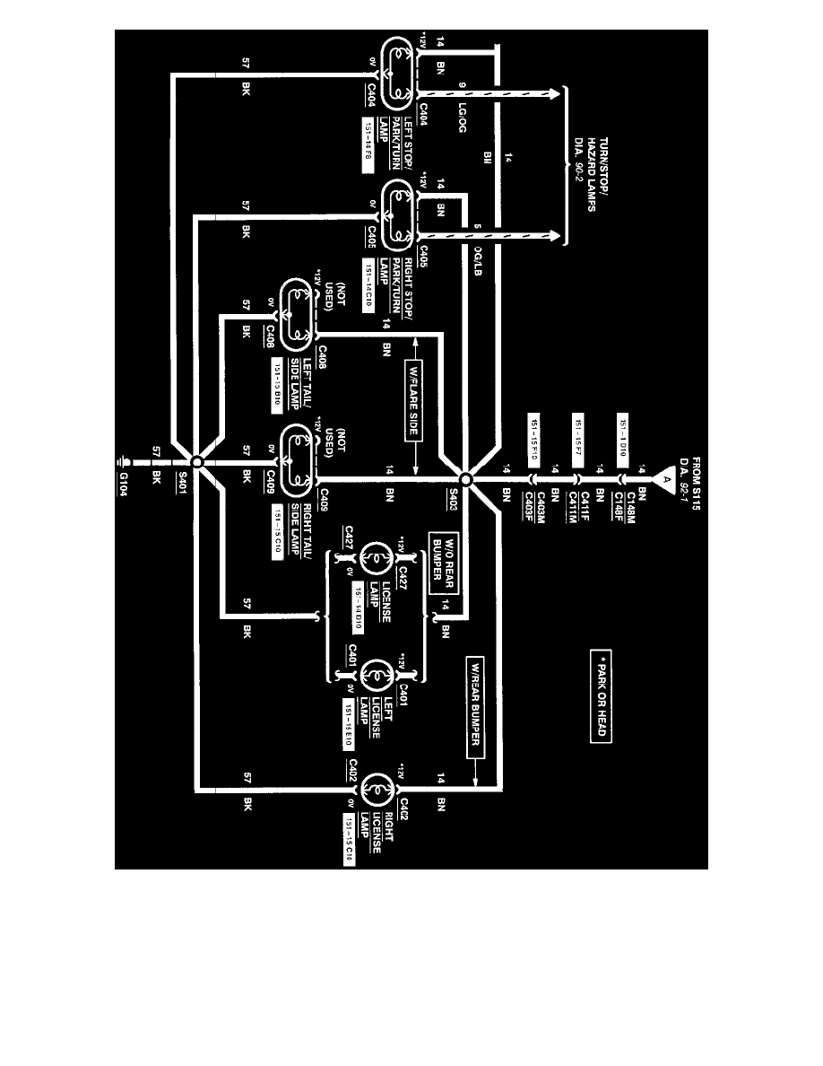 Ford Workshop Manuals > F 250 2WD Pickup V8-4.6L SOHC VIN 6 (1999