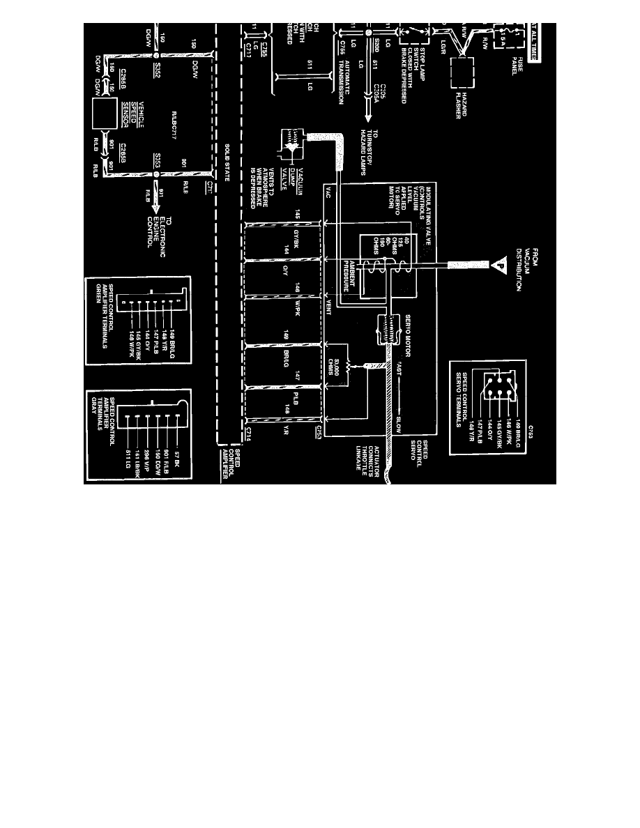 Ford Workshop Manuals > F 250 4WD Pickup V8-7.3L DSL (1988) > Cruise