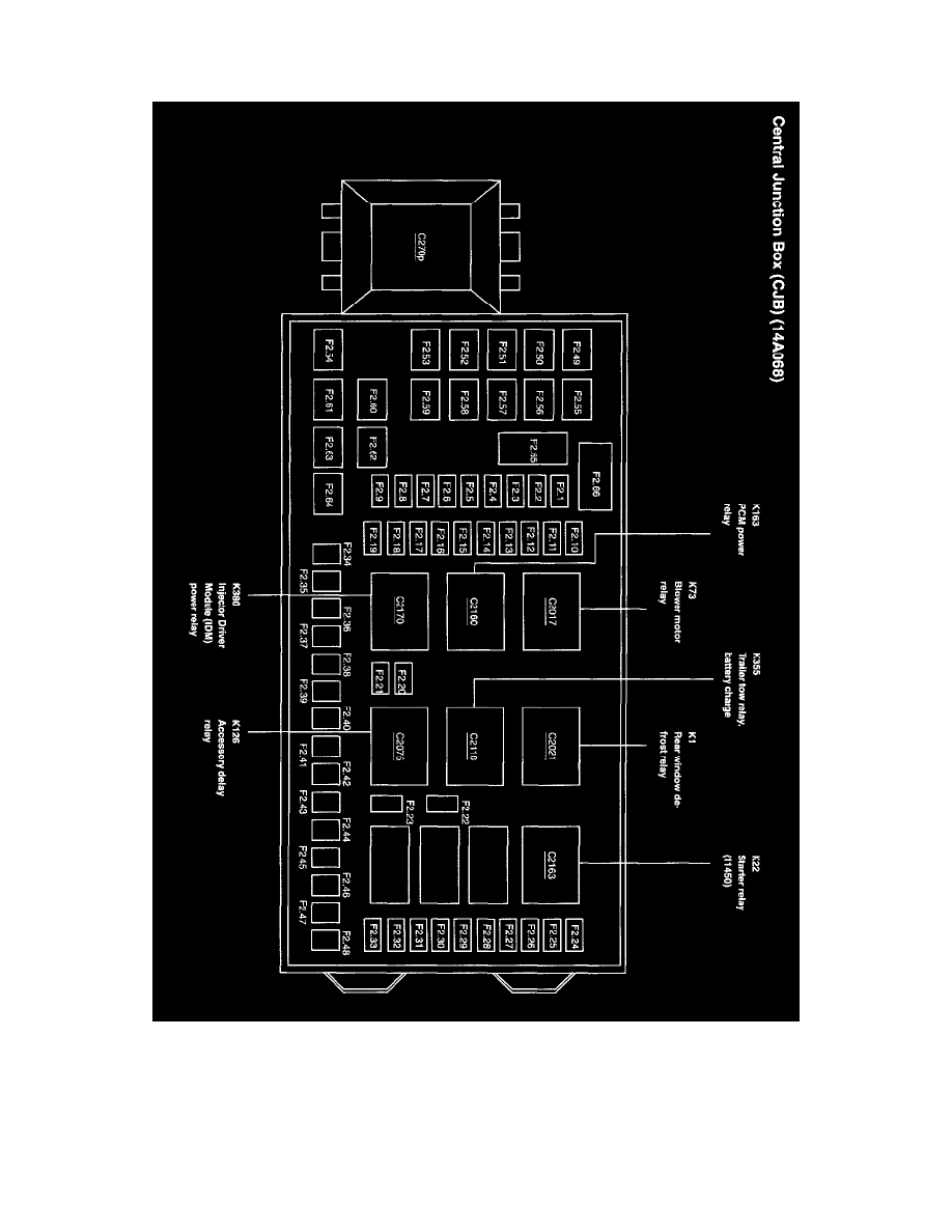 Ford Service and Repair Manuals > F 250 4WD Super Duty V106