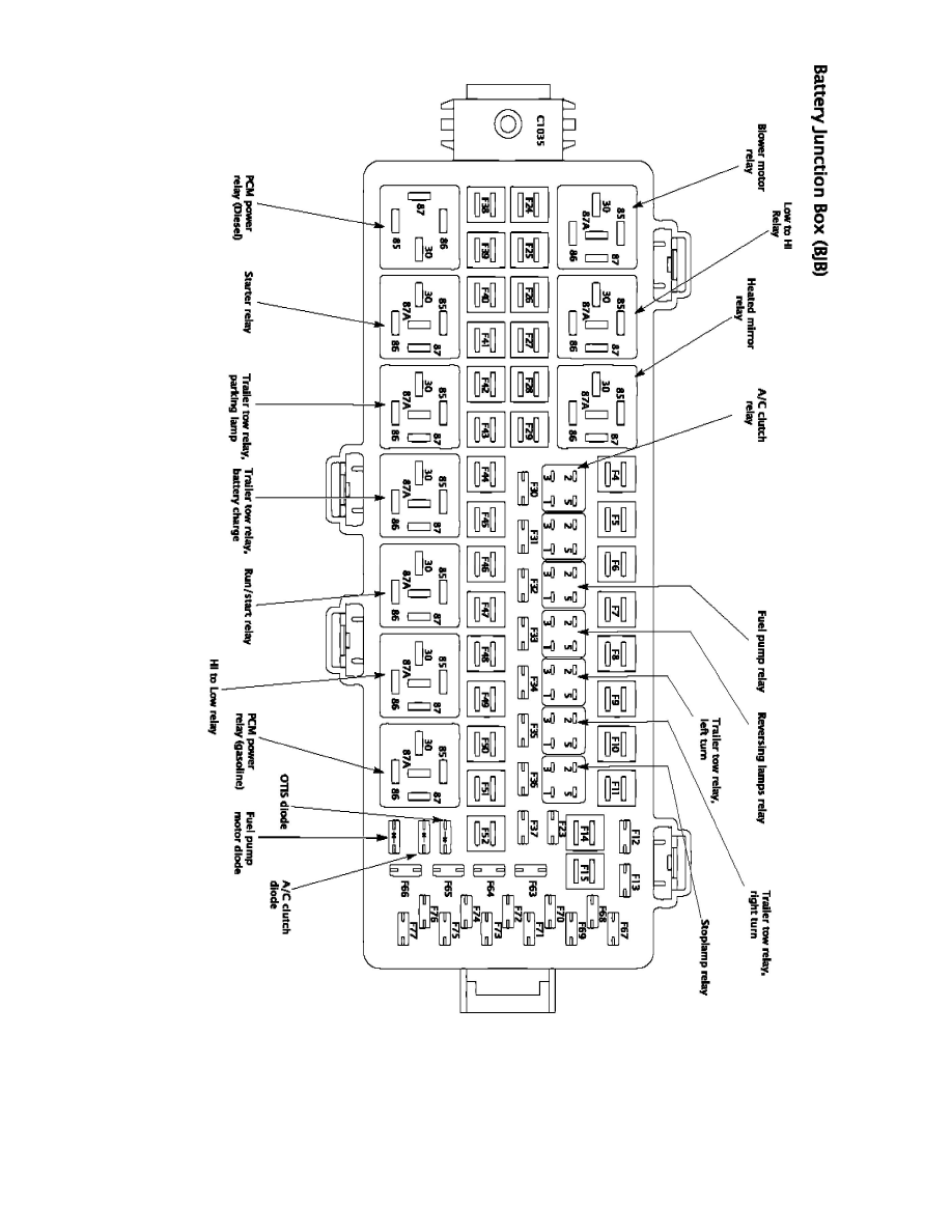 Ford Service and Repair Manuals > F 450 2WD Super Duty V86.4L