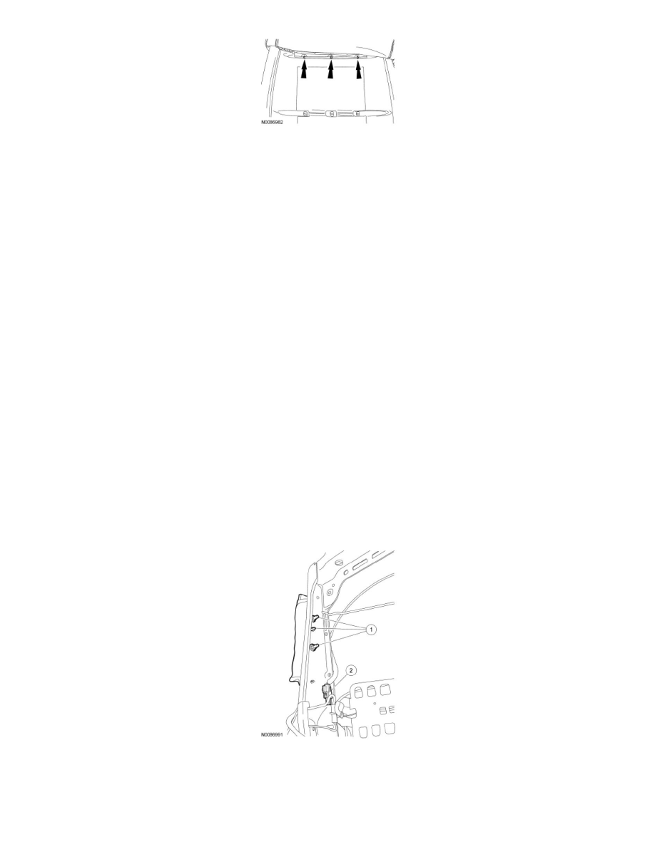 Ford Workshop Manuals > Flex FWD V6-3.5L (2010) > Restraint Systems