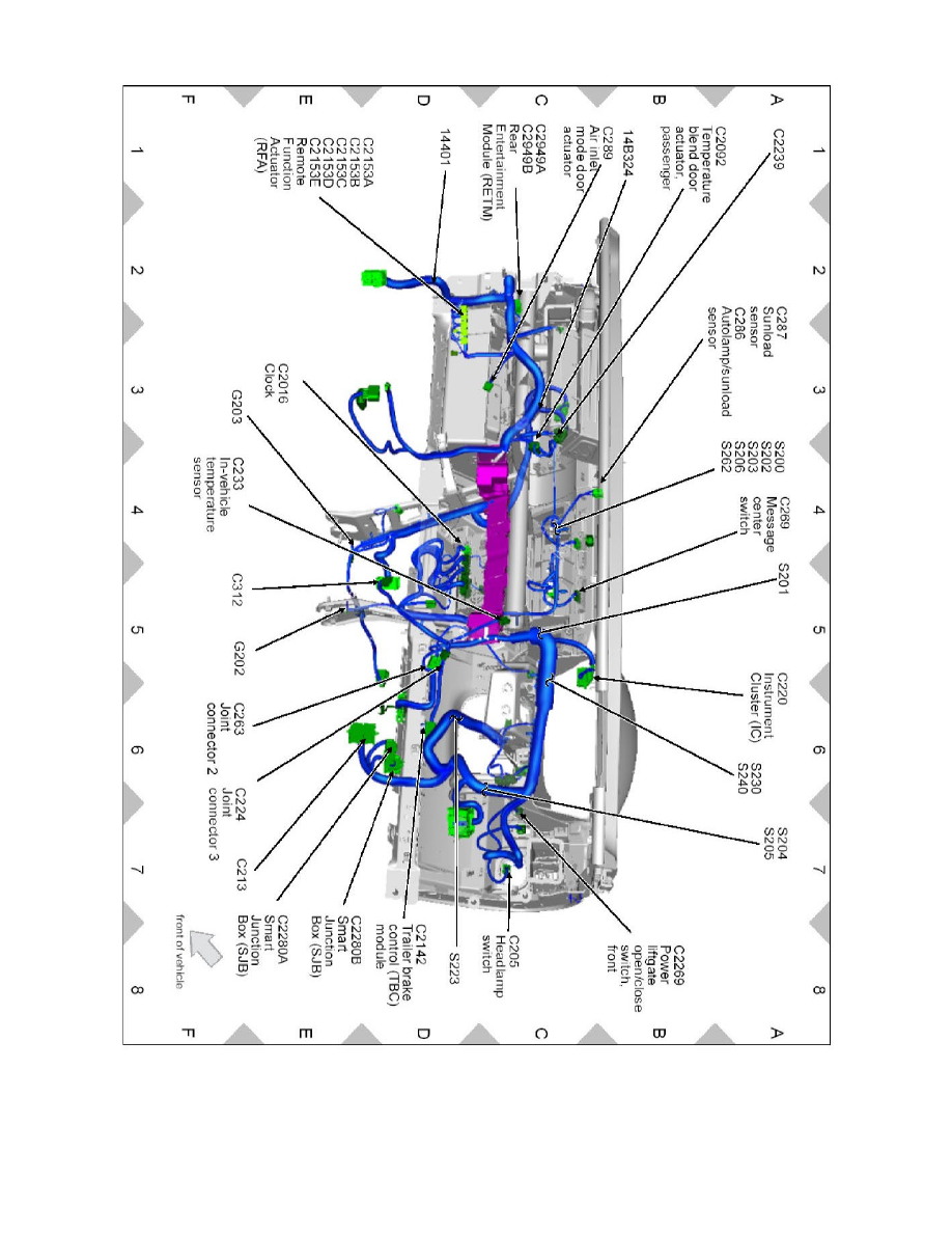 Ford Service and Repair Manuals > Flex FWD V63.5L (2010