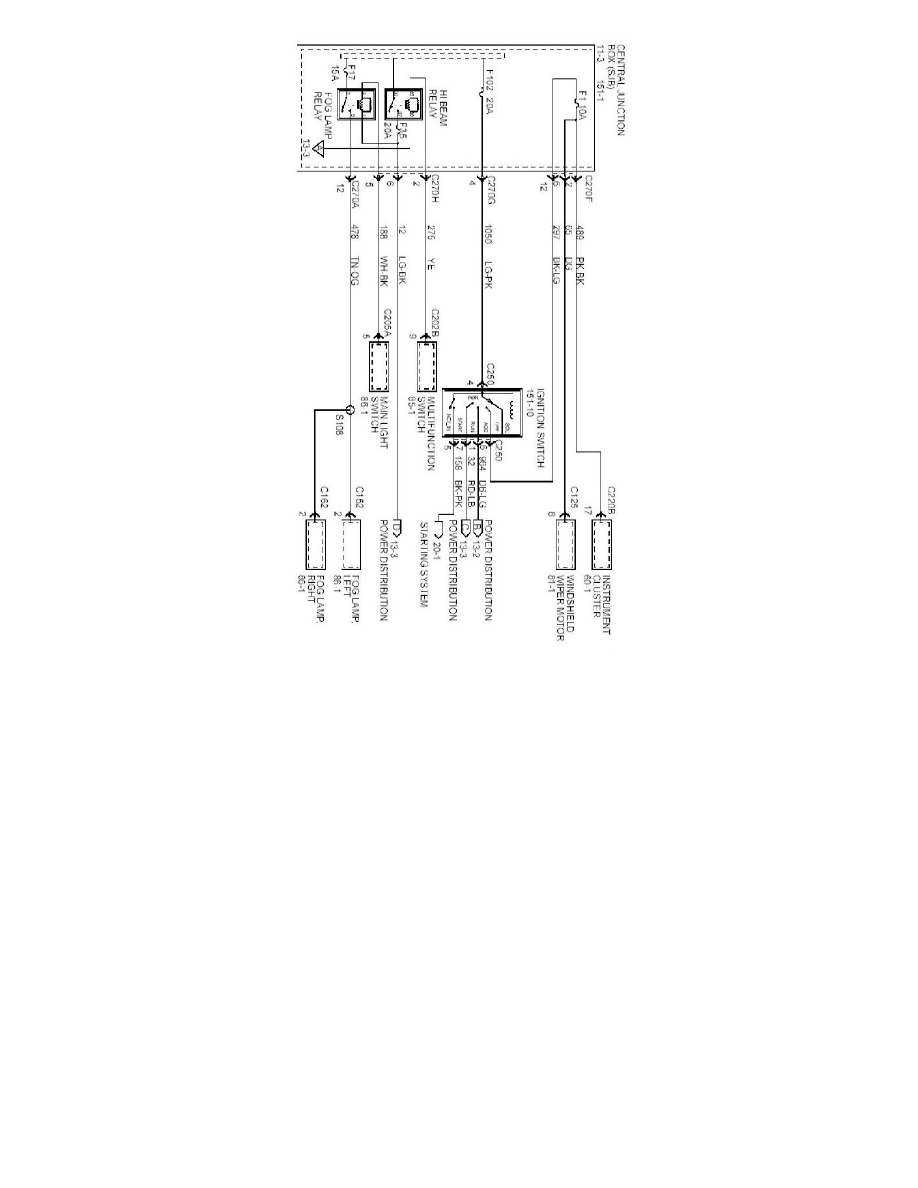 Ford Service and Repair Manuals > Focus L42.0L (2009) > Relays and Modules Relays