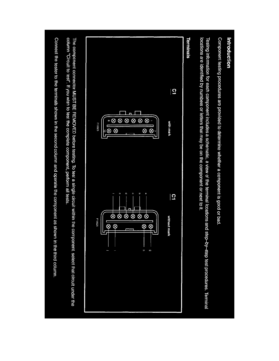 Ford Manuals > Focus L42.3L VIN Z (2003) > Relays and Modules