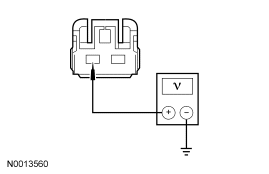 Yes GO to J11 . No VERIFY battery junction box (BJB) fuse 32 (30A) is OK. If OK,