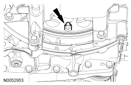 Step 49: Remove and discard the 4 torque converter nuts.