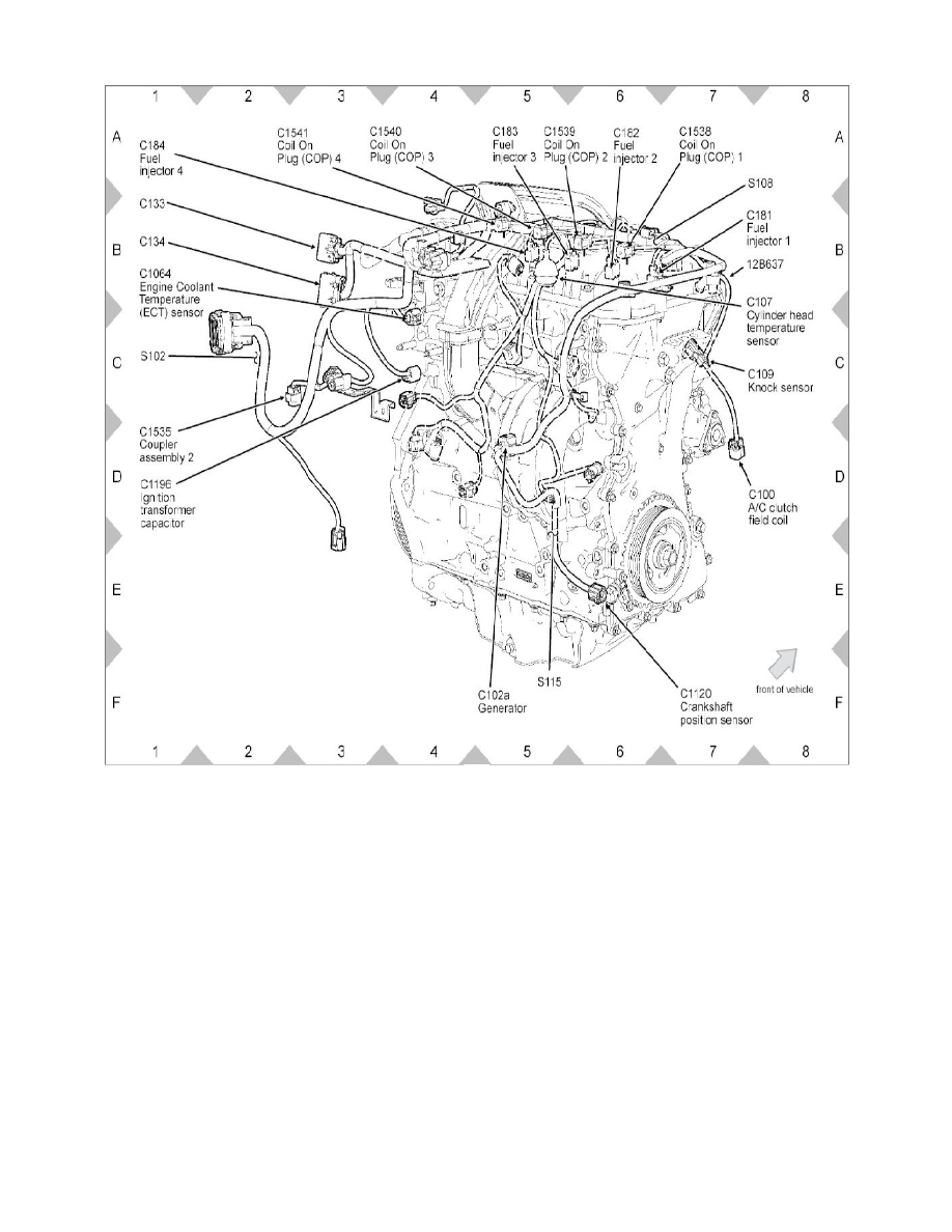 Ford Service and Repair Manuals > Fusion AWD L42.3L (2008