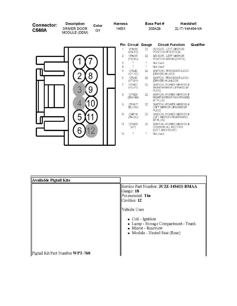 Ford Service and Repair Manuals > Fusion FWD V63.5L (2010
