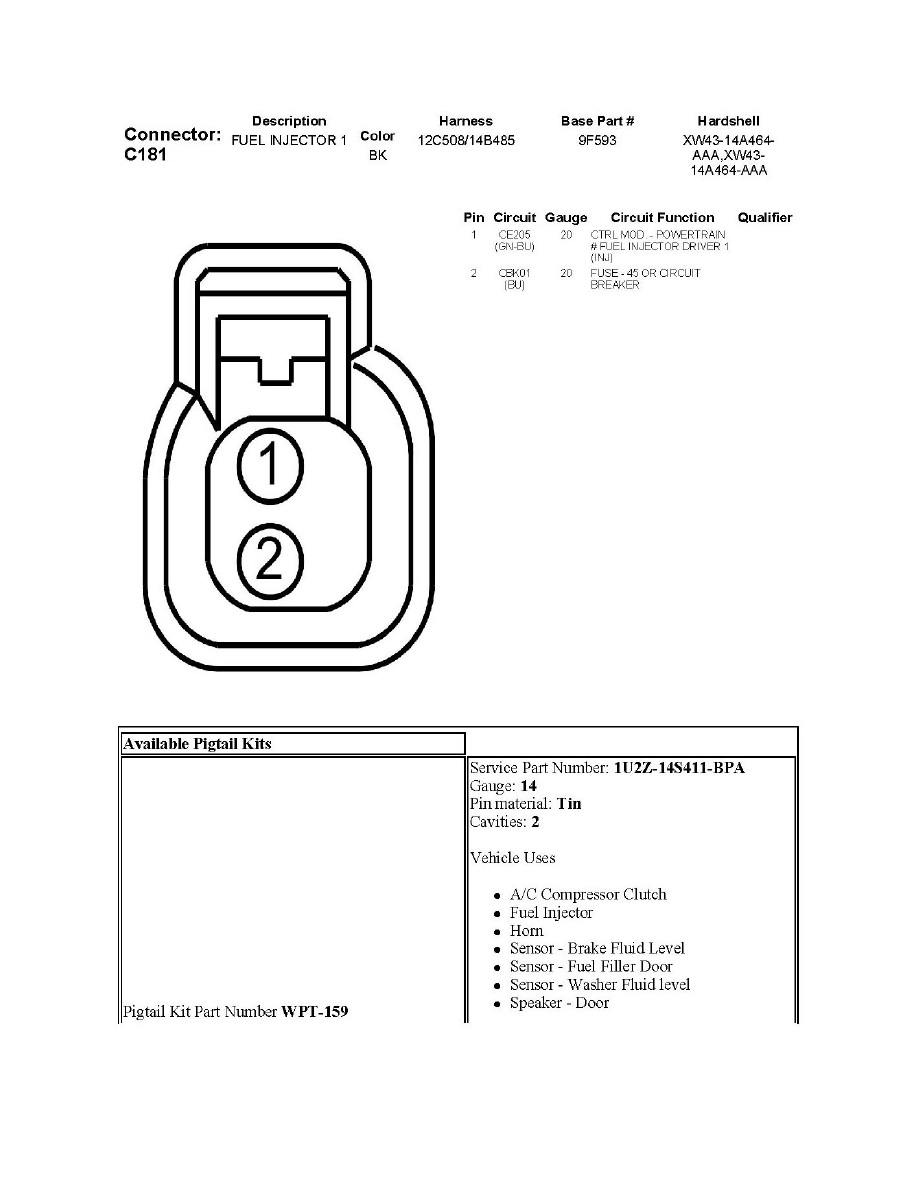 Ford Service and Repair Manuals > Fusion FWD V63.5L (2010